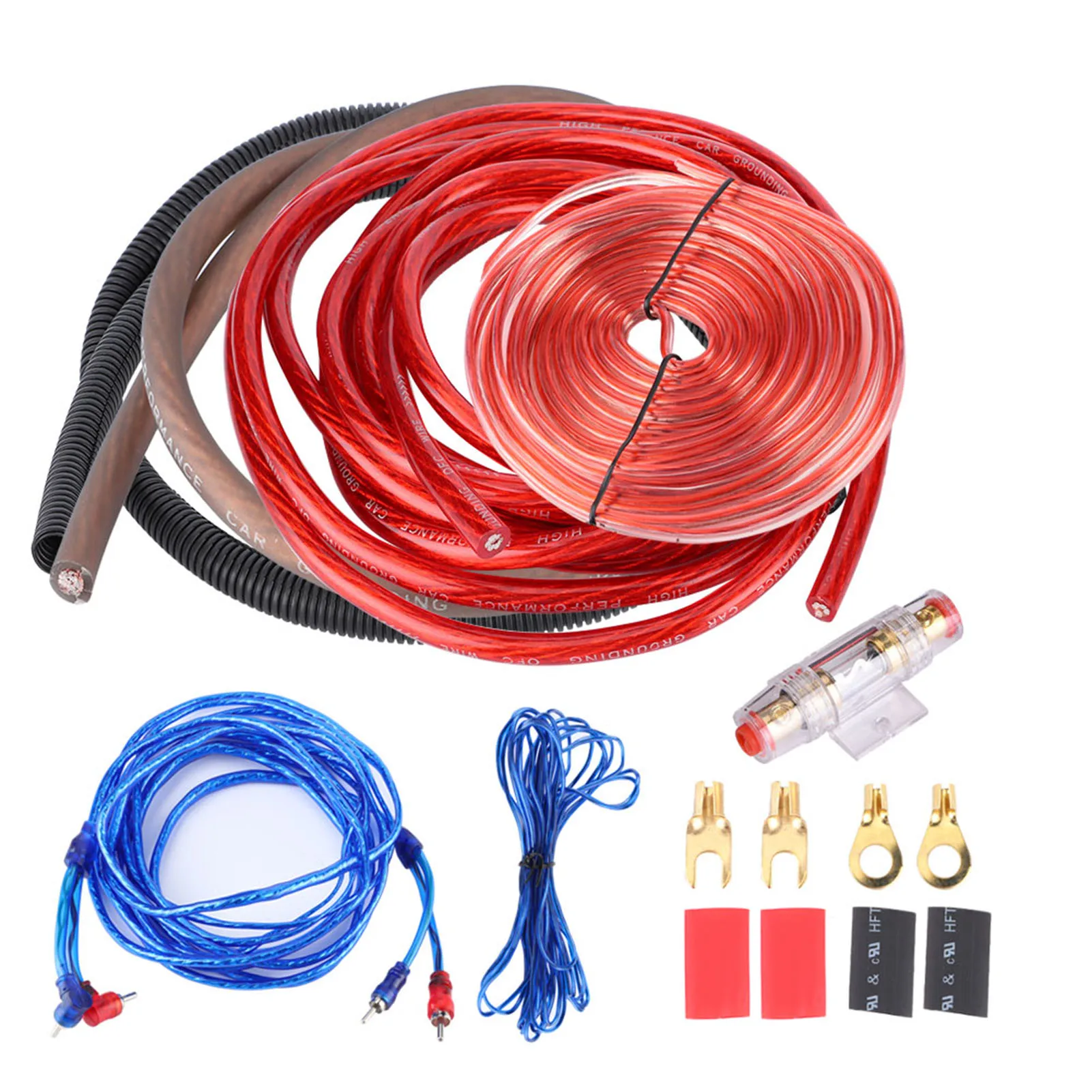 Amplificador subwoofer 2800W 4 canales – instalación universal coche