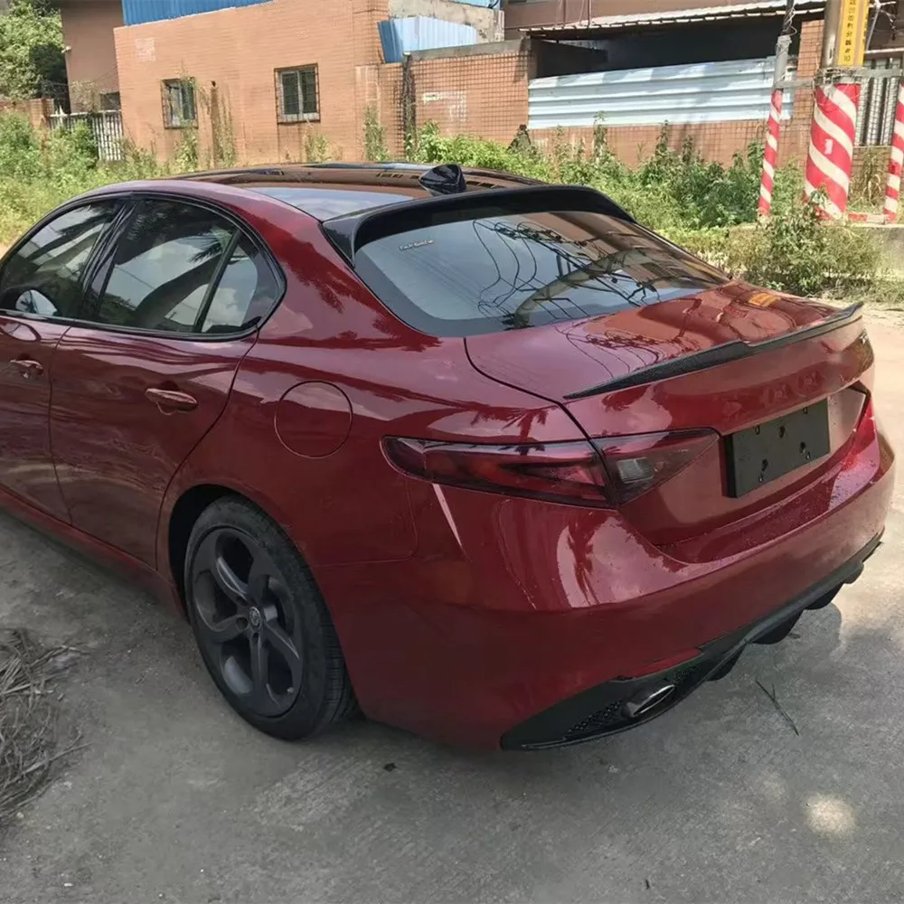 Alerón trasero de fibra de carbono para Alfa Romeo Giulia 2015+ - imagen 4