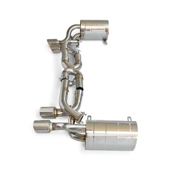 Silenciador de escape Cat-back Porsche 911 Carrera S 997 3.8 Valvetronic