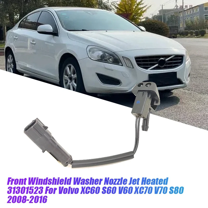 Volvo 31301524 tobera limpiaparabrisas S60 V60 XC60 XC70 - imagen 2