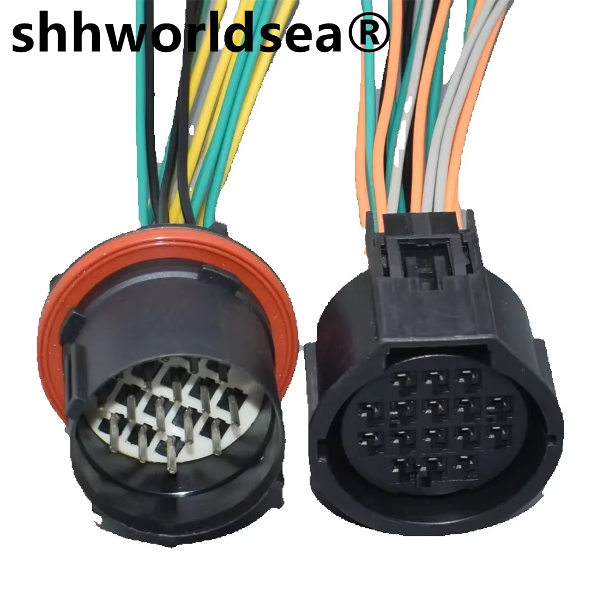Faros delteros impermeables Land Rover con cableado 16 pines - imagen 2