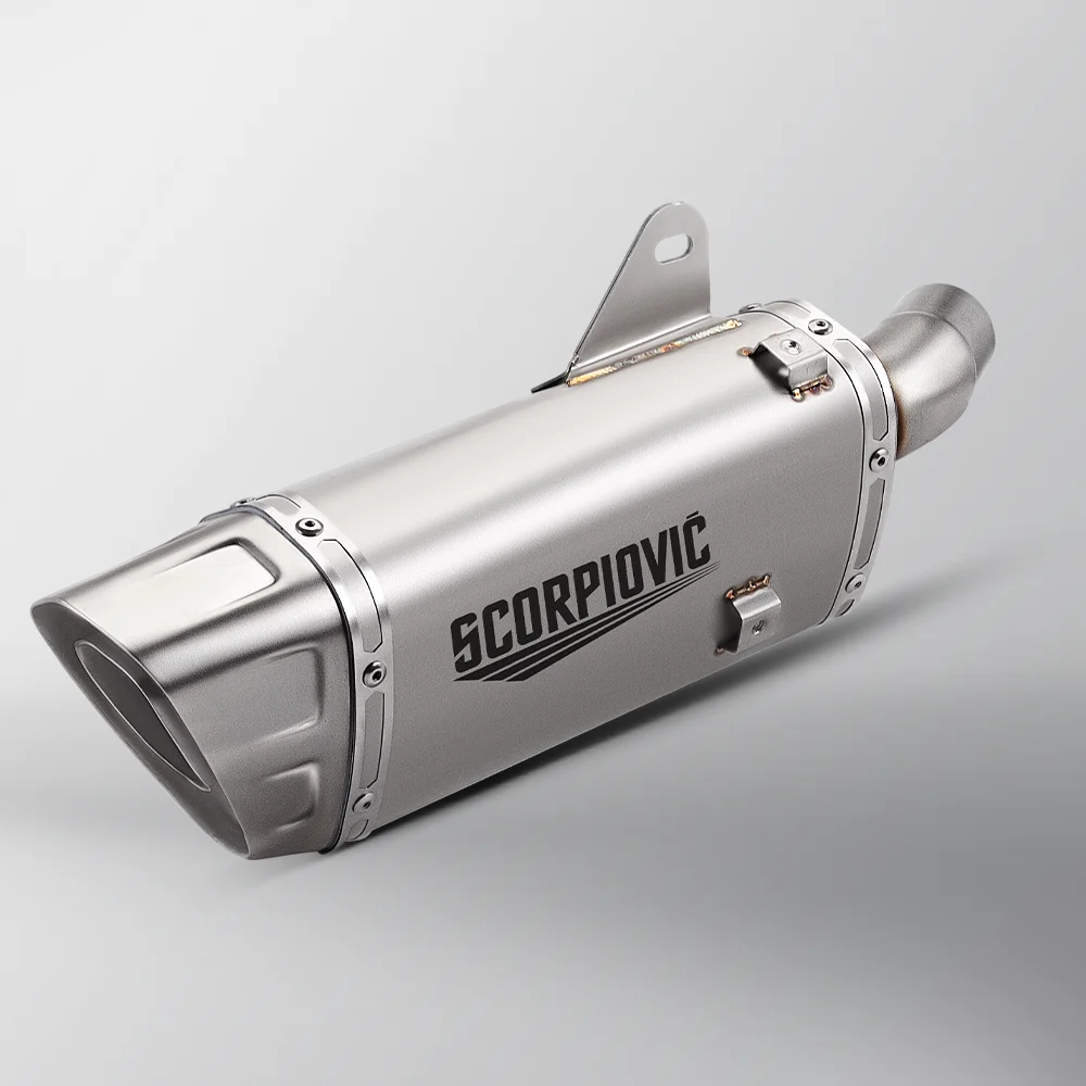 QJMOTOR silenciador de escape QJ800GS-G SRK800RR tubo medio - imagen 3