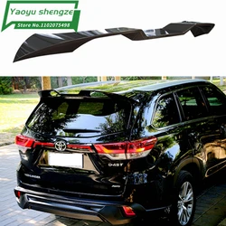 Alerón de techo Toyota Highlander 2015-2019 estilo 3D blanco y negro