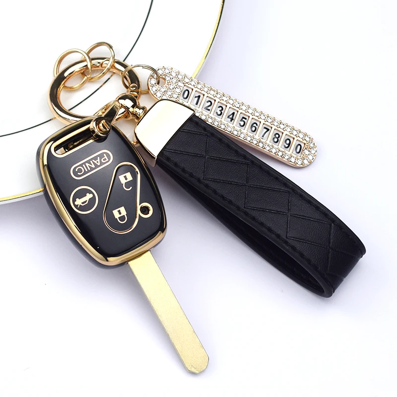 Funda carcasa llave TPU Honda – Fit Civic Jazz Pilot Accord CR-V