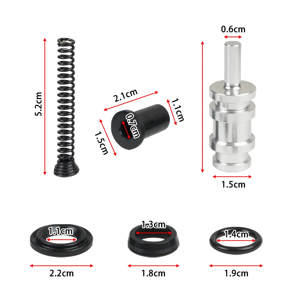 45072-96 Kit cilindro maestro delantero Harley doble disco - imagen 2