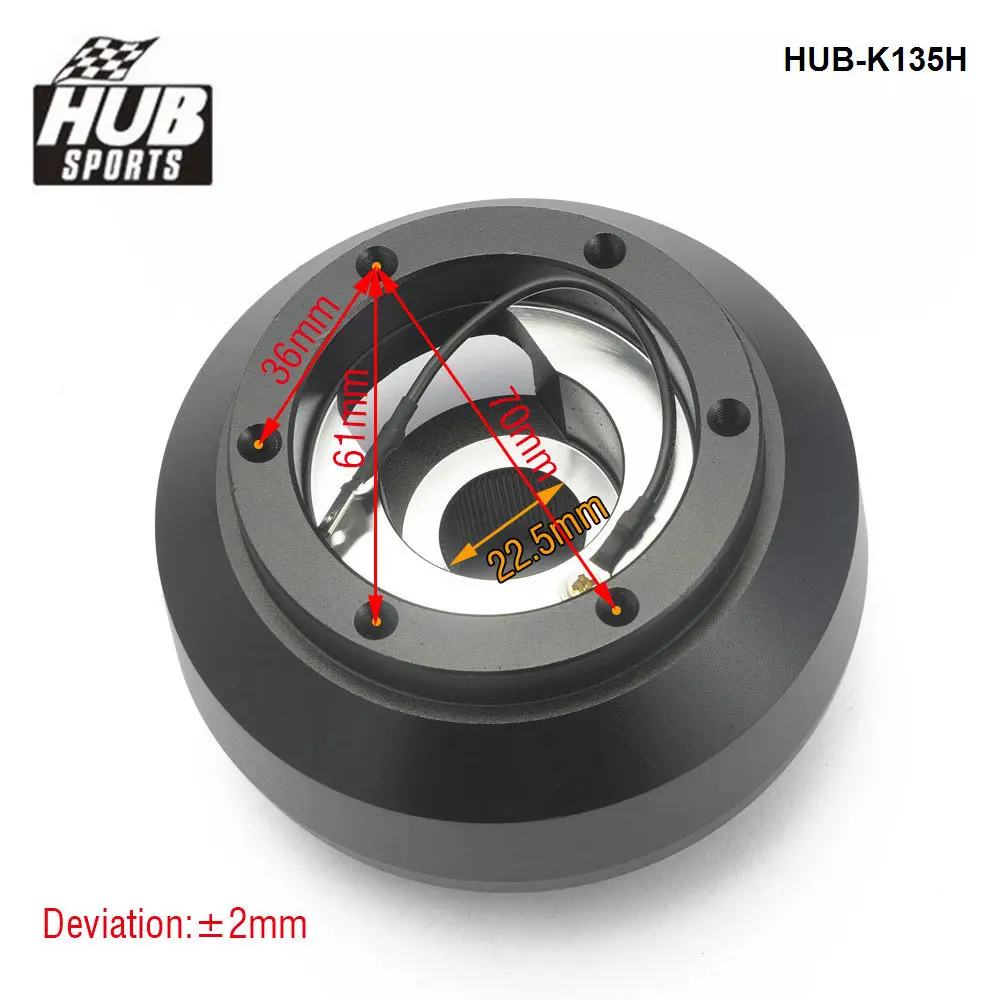 Hubsport kit adaptador buje corto Acura ILX y Honda Fit/Civic - imagen 2
