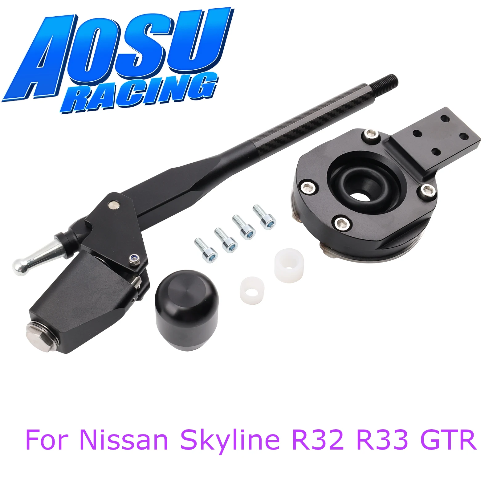 Palanca de cambios cortos R32 R33 – Nissan Skyline GTR aluminio anodizado