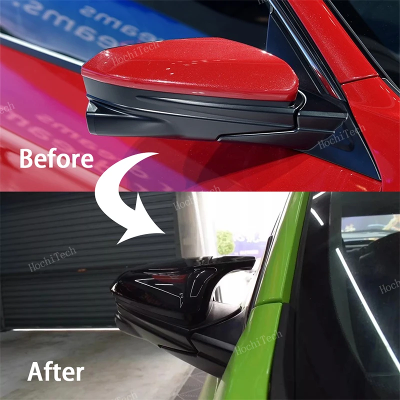 Tapas de retrovisor efecto carbono para Honda Civic X 2016-2020 - imagen 5