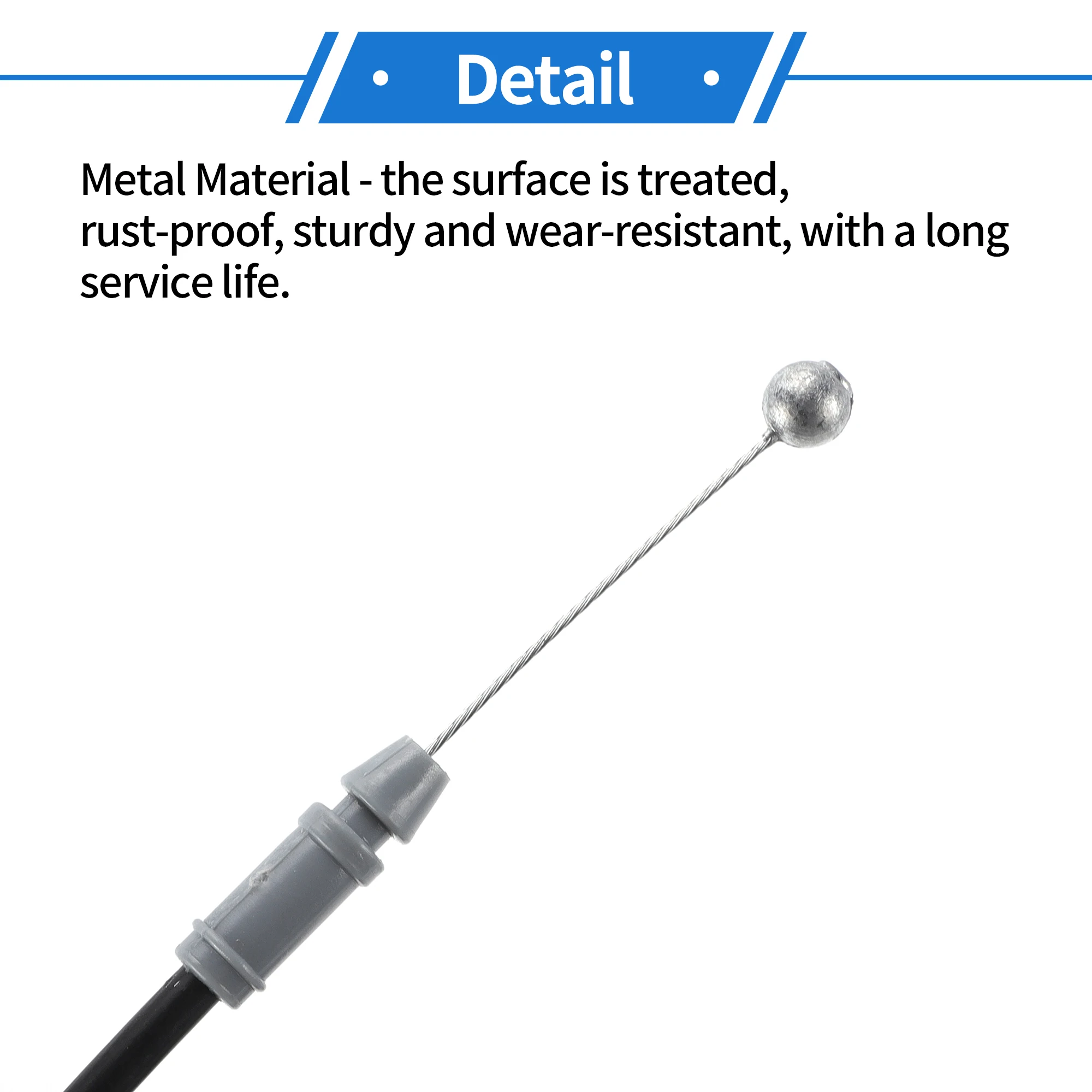 Cable de apertura capó UXCELL 5363002360 – Toyota Corolla 2014-2019 - imagen 4