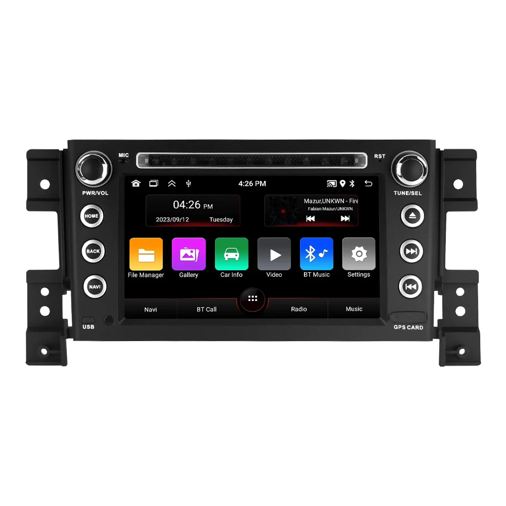 Radio Android 2DIN MEKEDE CarPlay Suzuki Grand Vitara 2005-2015 - imagen 2