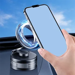 Soporte magnético para teléfono de coche con rotación 360° y antivibración