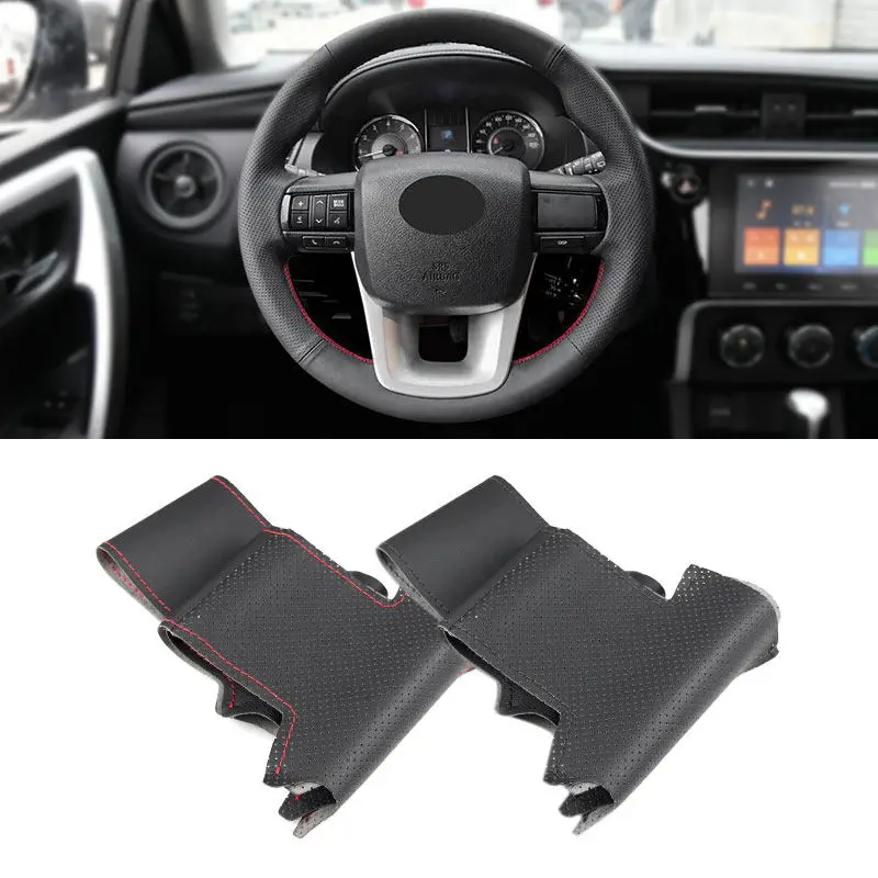 Funda de volante perforada Toyota Fortuner 2016-2019 e Hilux 2015-2019 - imagen 2