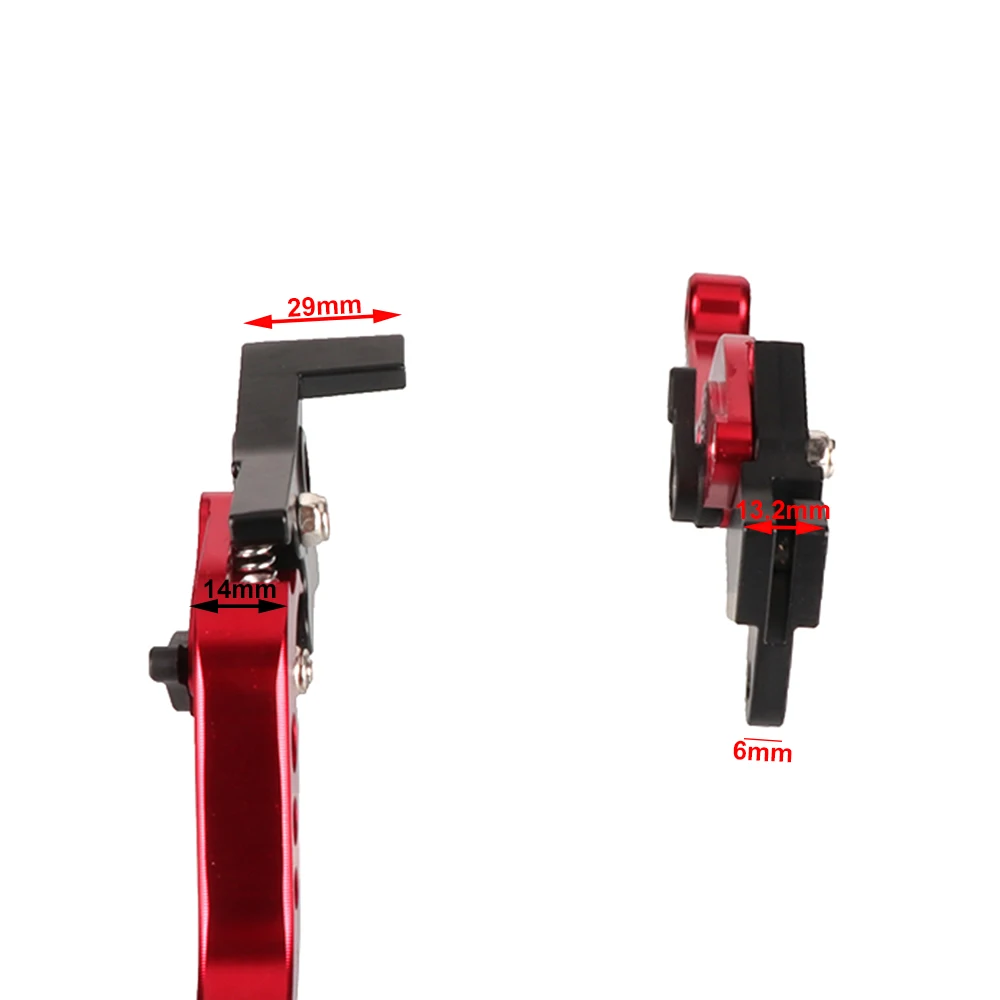 Maneta ajustable de freno y embrague CNC universal para moto BMW, Yamaha - imagen 4