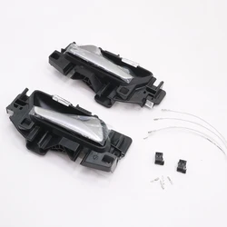 Manijas interiores iluminadas Peugeot Citroën 308 3008 5008 azul