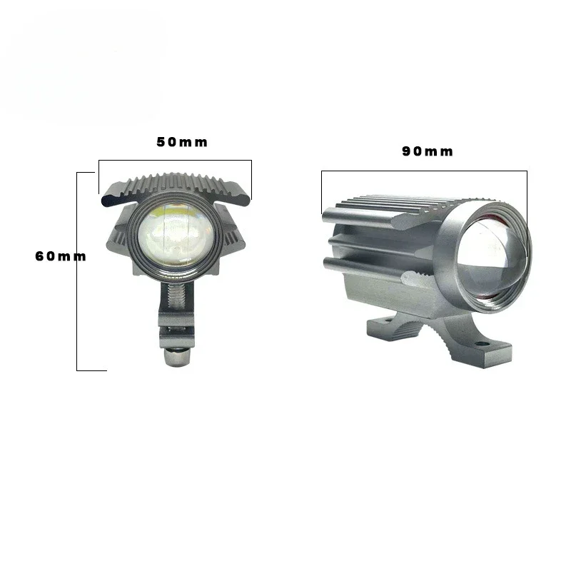 Faro LED alta luminosidad universal moto 12V - imagen 4