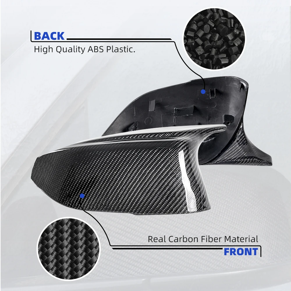 Tapas espejo fibra carbono Infiniti Q50 M 2014-2018 - imagen 4