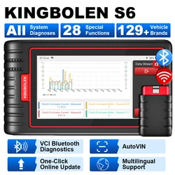 KINGBOLEN Escáner OBD2 S6 profesional reinicio