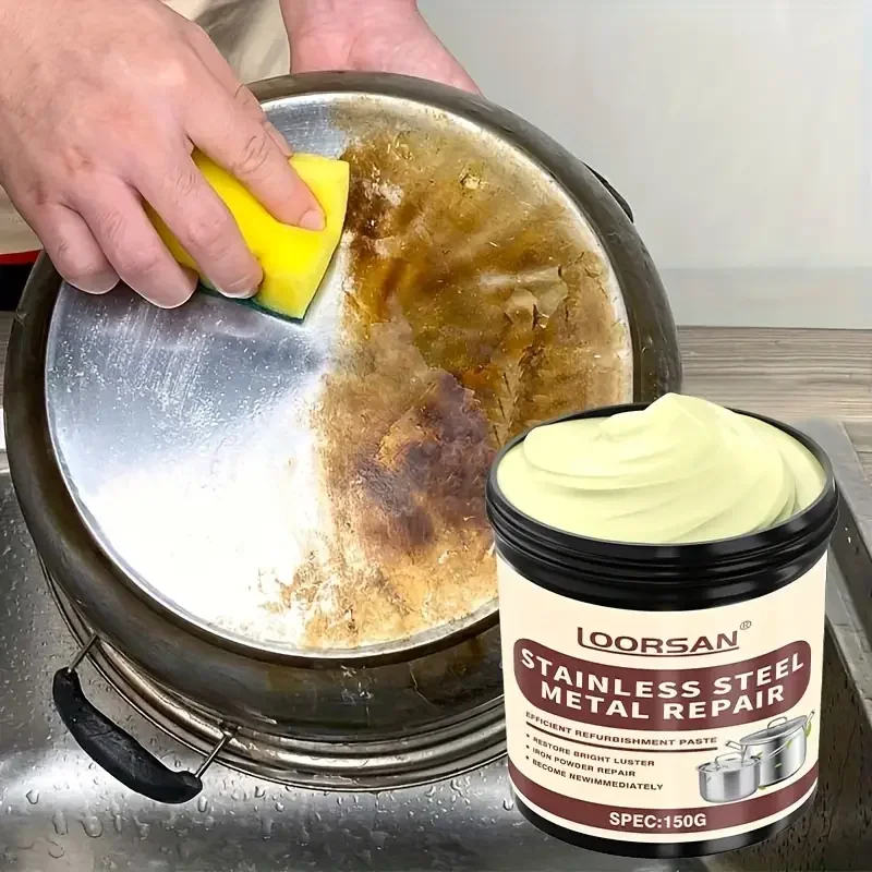 Pasta renovadora de acero inoxidable multiusos para restaurar metales - imagen 5