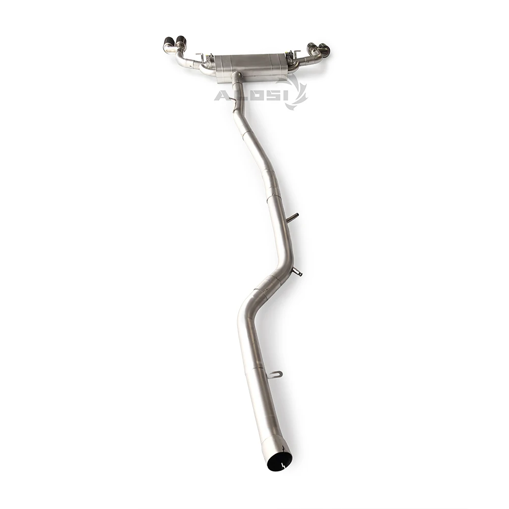 Escape trasero deportivo con válvula para BMW X4 G02 2.0T - imagen 4