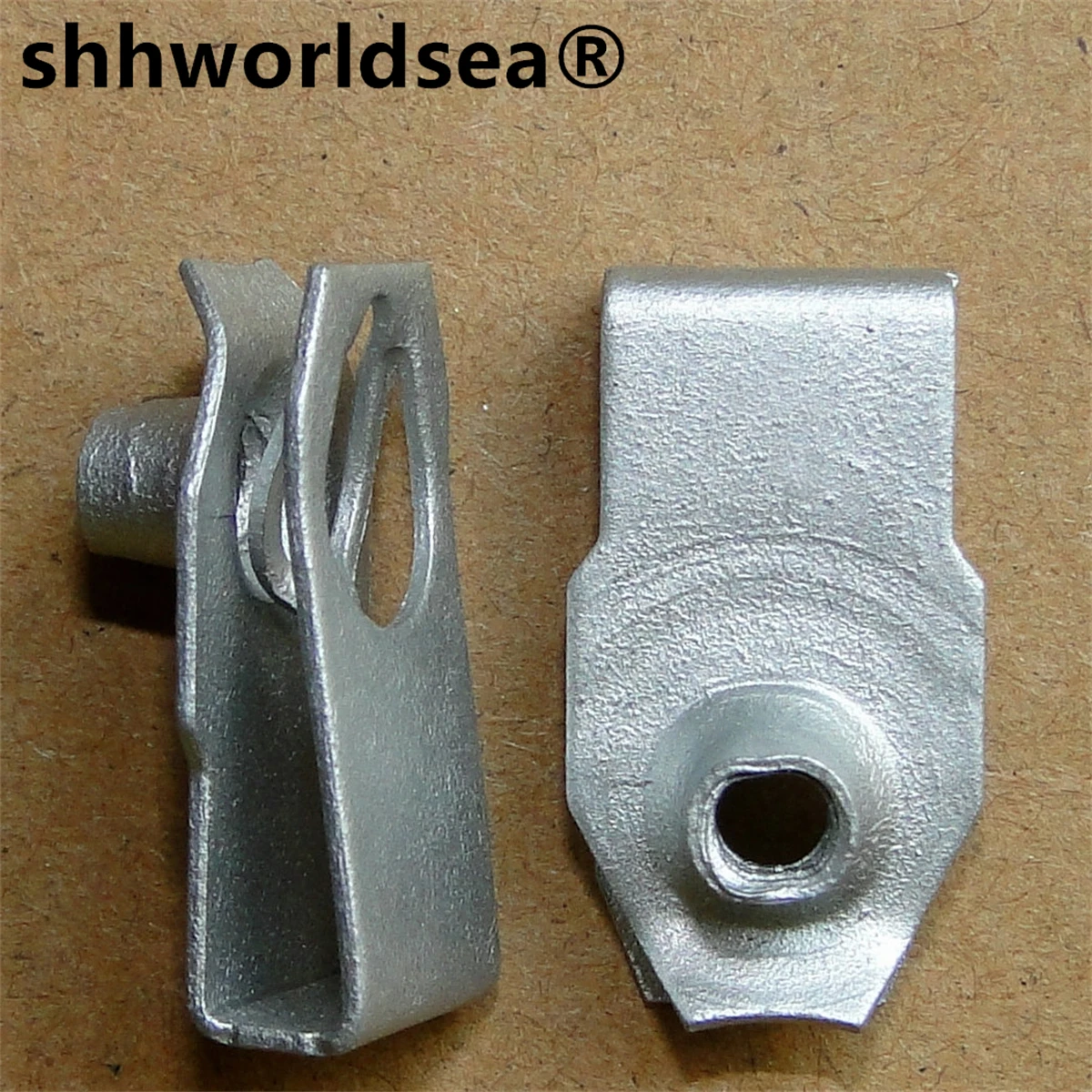 Shhworldsea 11548580 Grapas metálicas para paragolpes GM