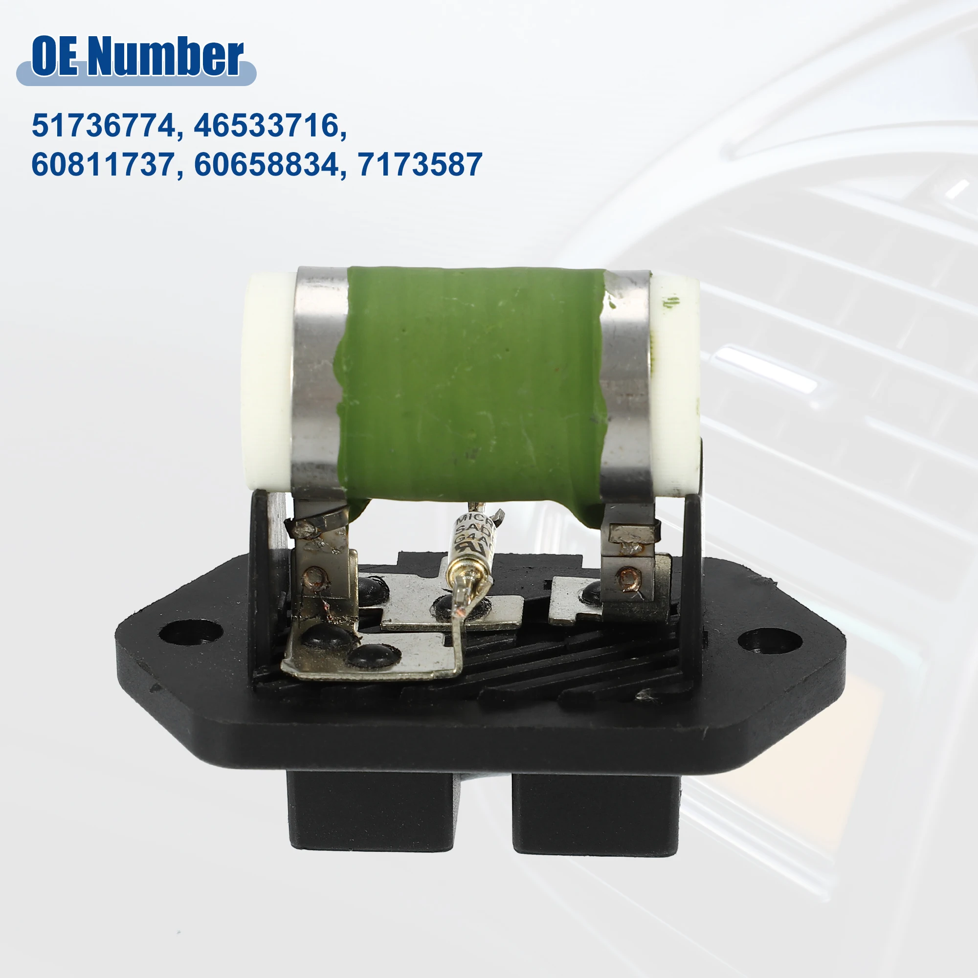 Resistencia motor ventilador Alfa Romeo 145/146/147/156/164/166 - imagen 5