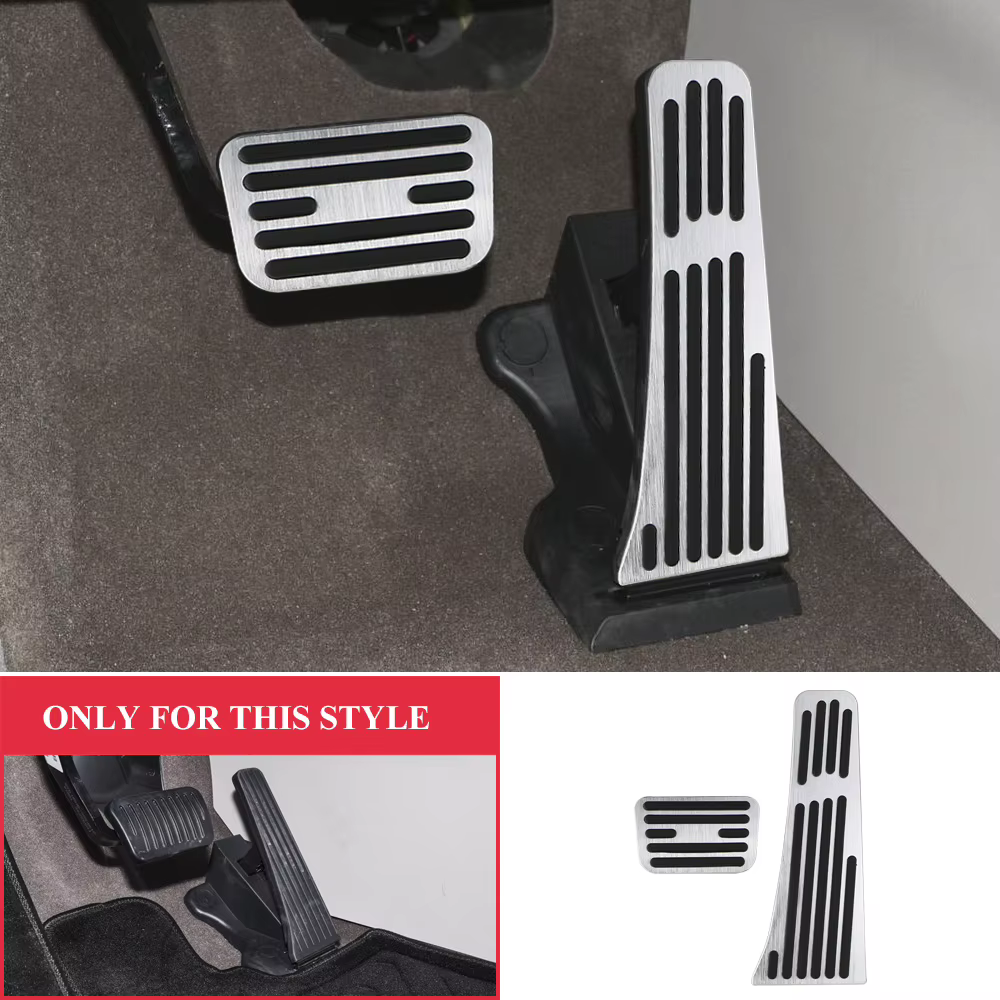 Cubrepedales antideslizantes de aluminio para BYD Seal U