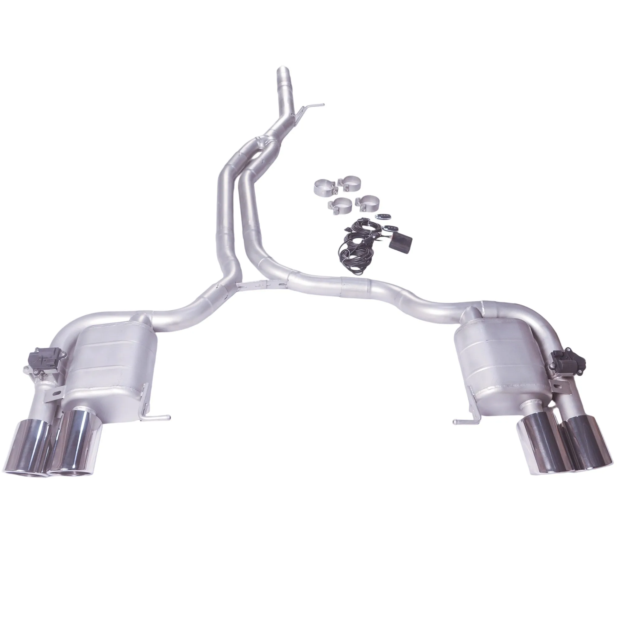 GFC Escape cat-back inoxidable con válvula para Porsche Macan 2.0T - imagen 2