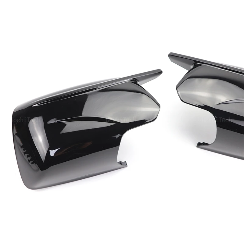 Carcasas de retrovisor M Look negro brillante BMW X3 E83 2003-2010 - imagen 5