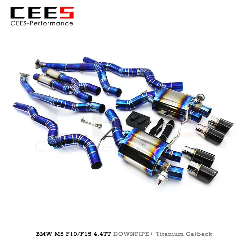 Downpipe Cees Catback BMW M5 F10/F15 4.4TT Twin Turbo – Escape Deportivo - imagen 4