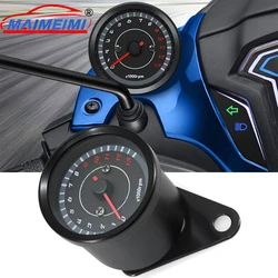 Tacómetro electrónico LED universal de 12 V para motocicleta
