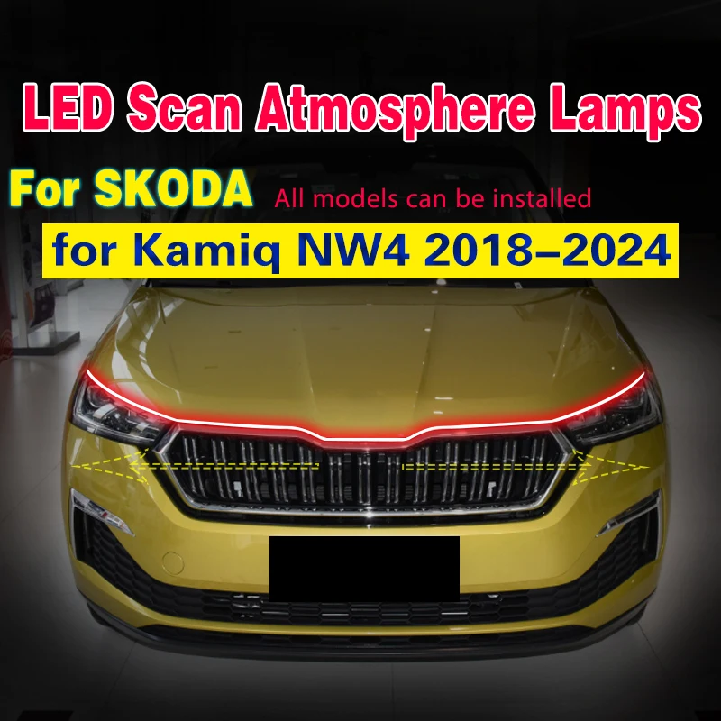 Tira LED DRL 12V para Skoda Kamiq NW4 – Luces Diurnas Tuning