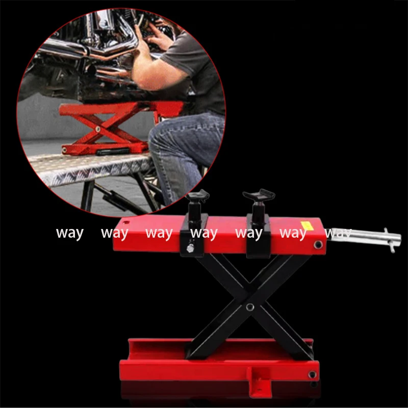 Elevador de tijera para motos y ATV – soporte central profesional - imagen 5