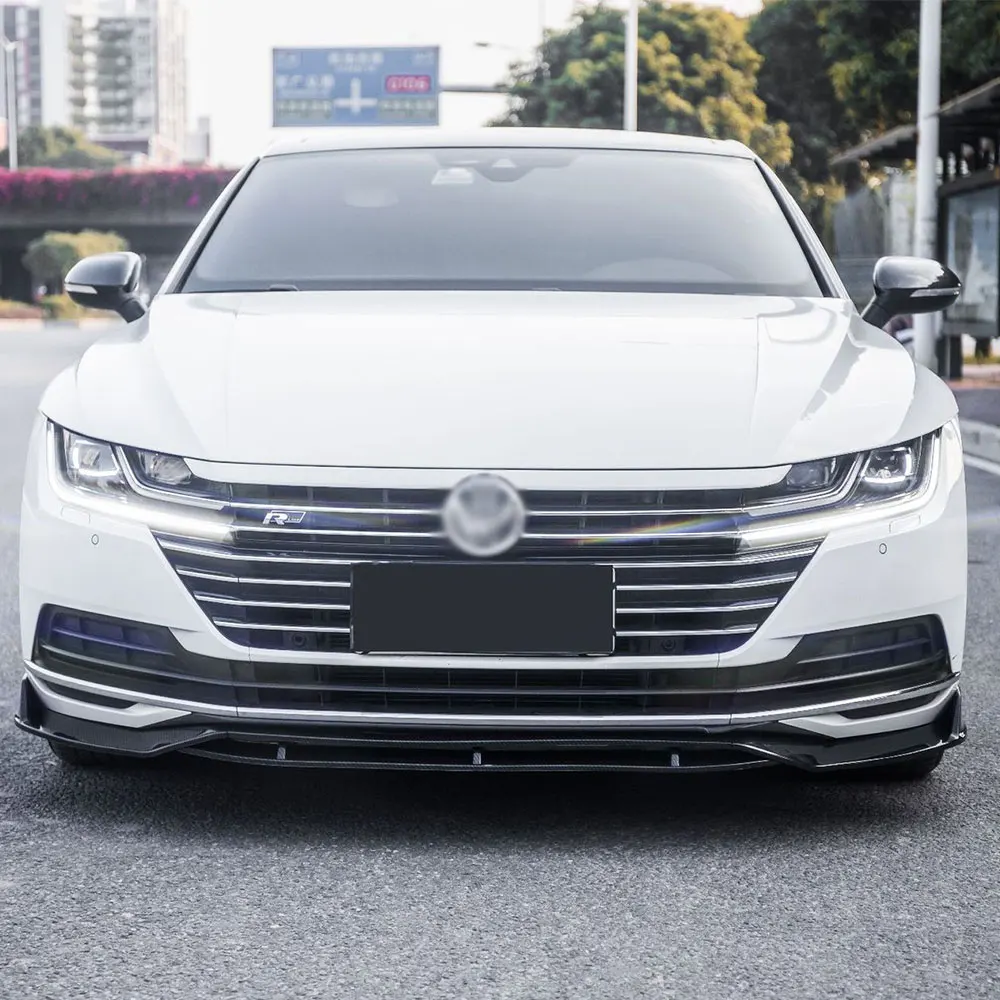 Separador parachoques VW CC 2019-2021 – Splitter frontal negro - imagen 2