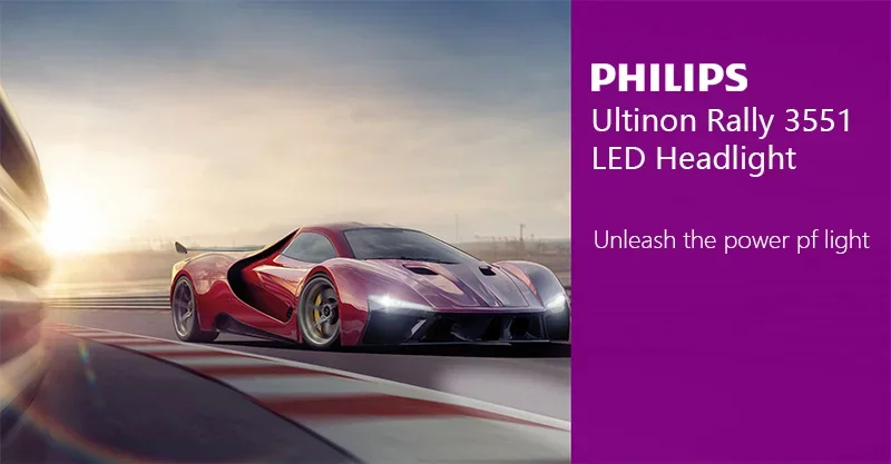 Bombillas LED Philips Ultinon Rally 3551