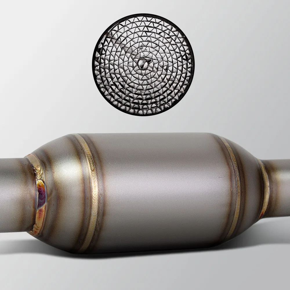 Colector de escape inox CFMOTO 450SR, 450SS y 450NK 51 mm - imagen 5