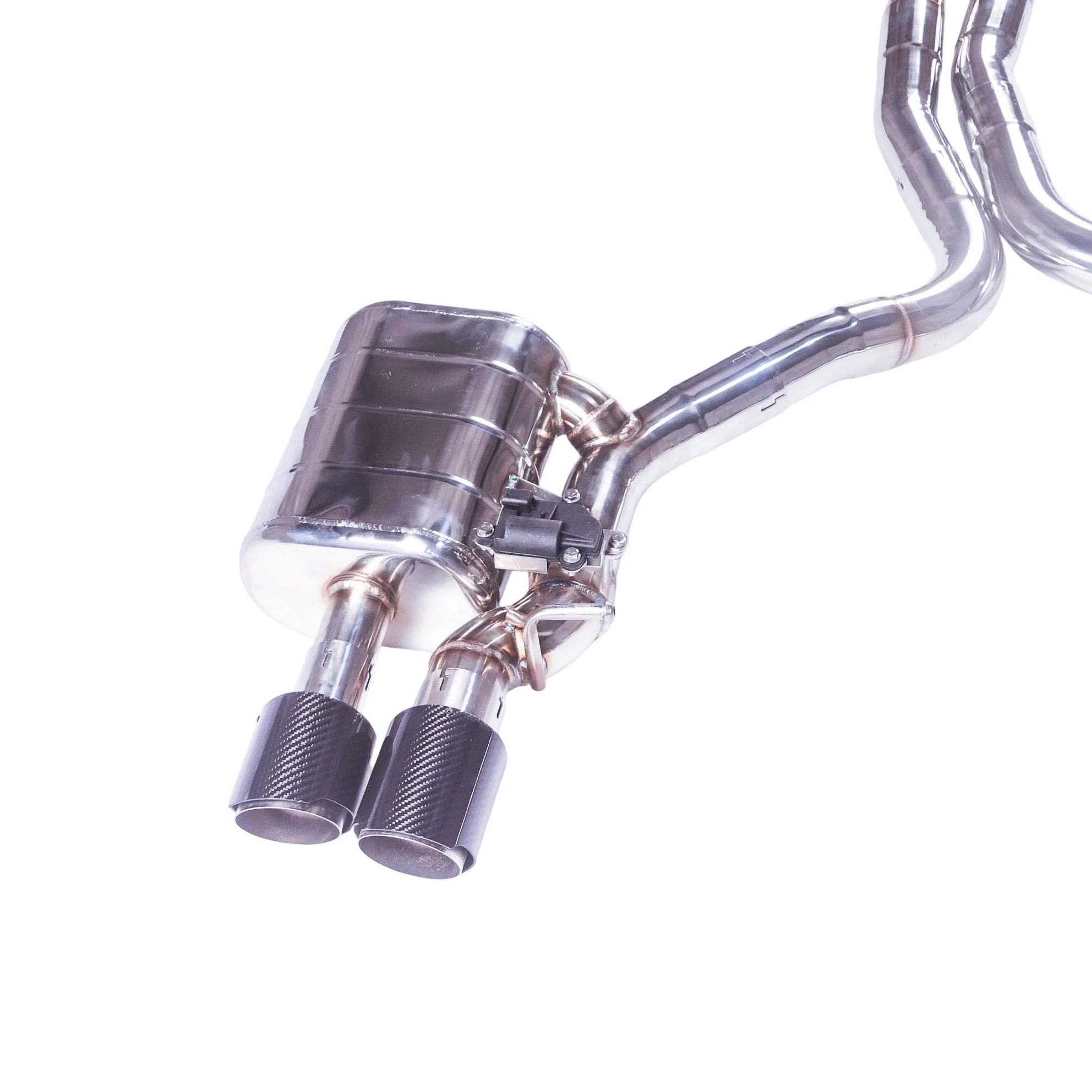 Escape catback GFC quad tip Audi S4 B9 3.0 TFSI acero inoxidable - imagen 3