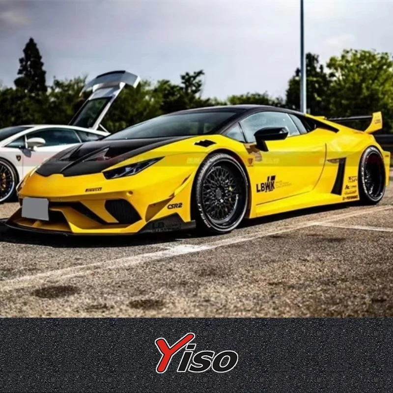 Capó fibra de carbono Lamborghini Huracán LP580-610 estilo LB - imagen 2