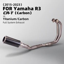 Escape slip-on Yamaha R3 MT-03 MT-05 2015-2023