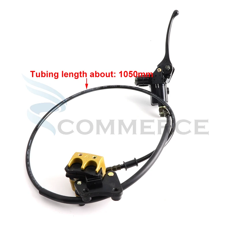 Kit freno de disco hidráulico delantero y trasero para moto compacta - imagen 4