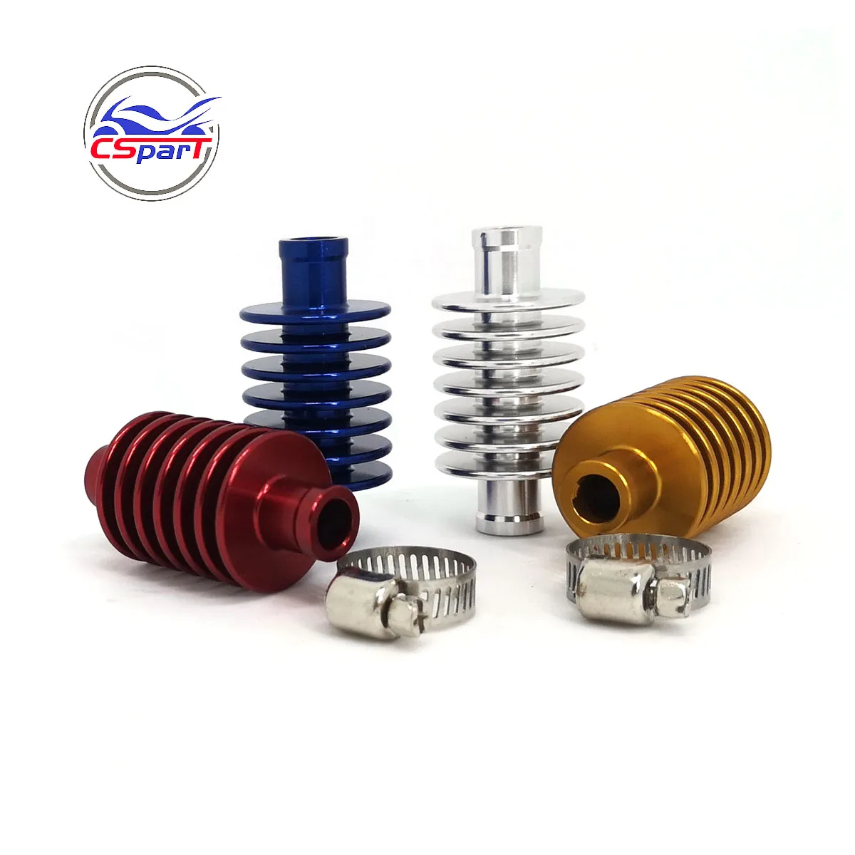 Radiador aluminio CNC Blata para minimoto 49cc ZPF Polini - imagen 4