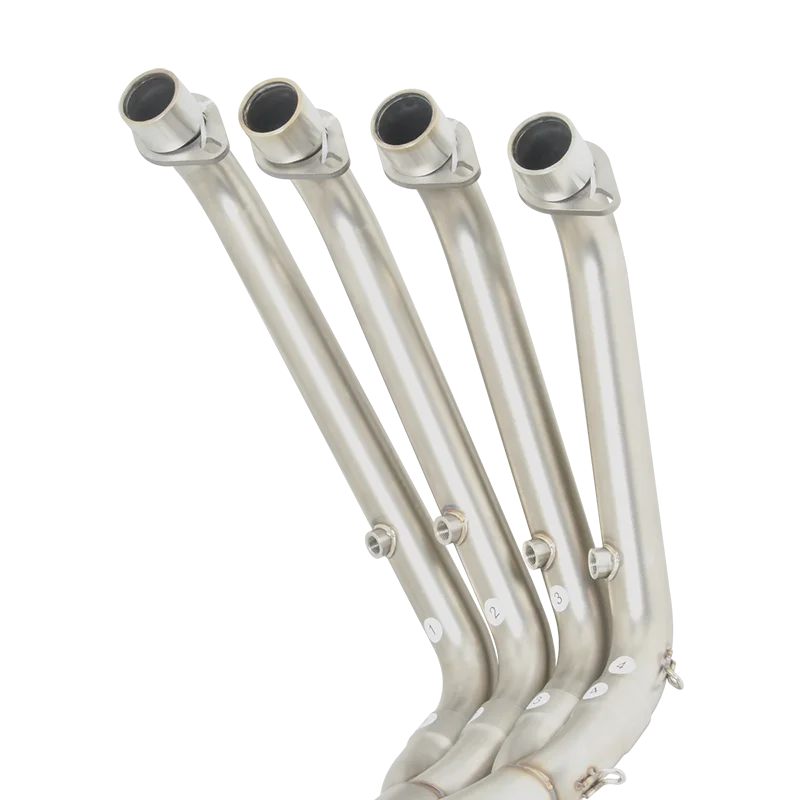 Para QJMOTOR SRK800RR QJ800GS-G QJ 800 GS-G 2023 2024 sistemas de Escape de motocicleta conexión 51MM silenciador de tubo de enlace frontal - imagen 3