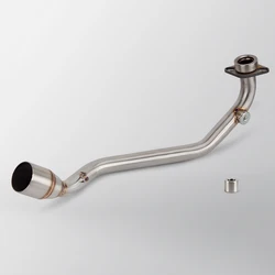 Escape Slip-On Yamaha SMAX 155 / FORCE 155 con tubo frontal 51mm