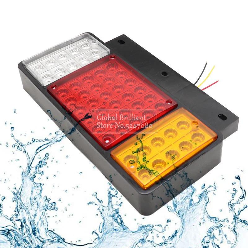 Aplicación de las luces LED en un camión