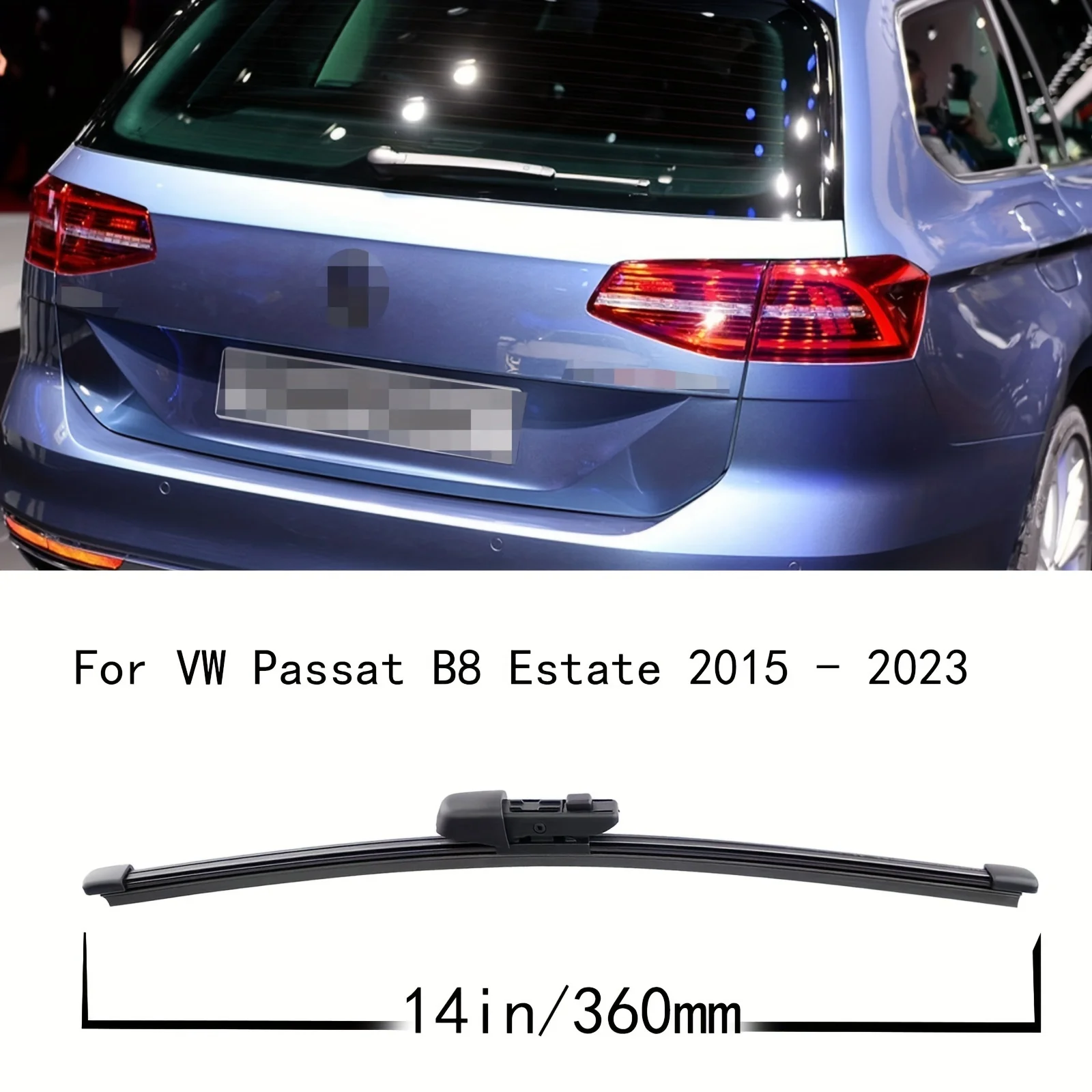 Limpiaparabrisas Trasero VW Passat B8 14" - imagen 3