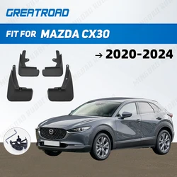 Guardabarros Mazda CX-30 2020-2024 protectores contra salpicaduras