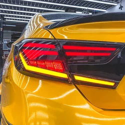 Luces traseras para coche Honda Accord 2018-2021, conjunto de luces traseras LED para coche, actualización de estilo Benz, accesorios de señal de giro dinámica