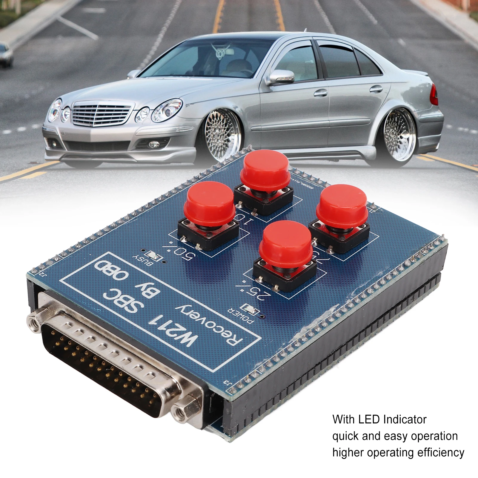 Herramienta de reinicio ABS SBC C249F para Mercedes W211 y R230 - imagen 4