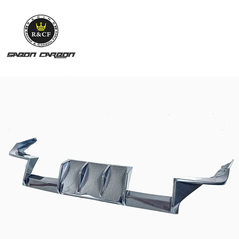 Difusor trasero estilo fibra de carbono para BMW G87 M2 2023
