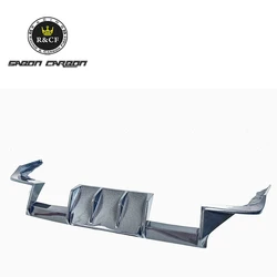 Difusor trasero estilo fibra de carbono para BMW G87 M2 2023