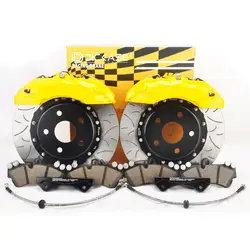 Kit pinza freno 6 pistones amarilla con disco carbono – Toyota Hilux